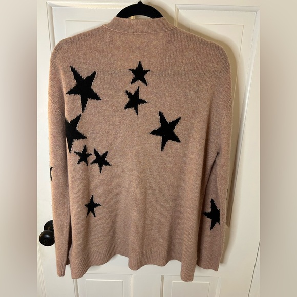 ZADIG & VOLTAIRE MIRKA STATS CASHMERE CARDIGAN SWEATER SIZE MEDIUM - Picture 10 of 11